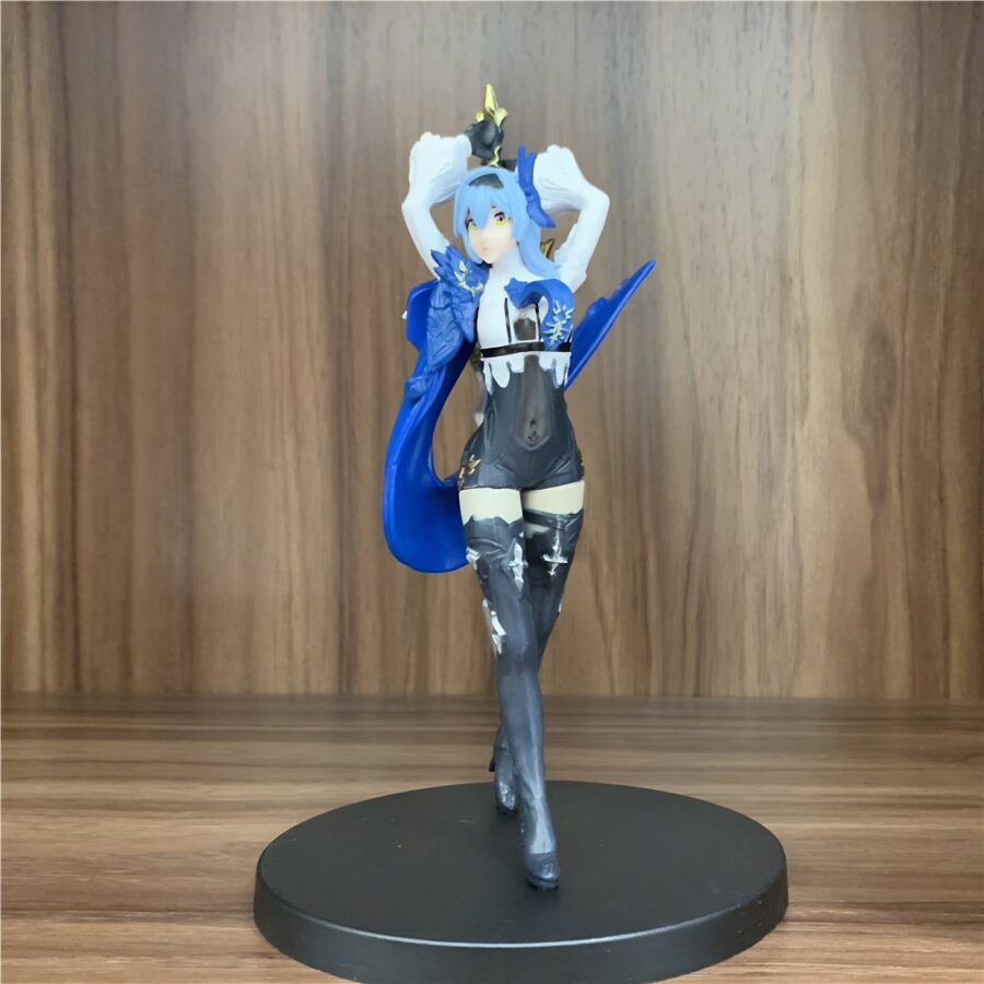 Handcrafted, 3D printed resin Eula figure from Genshin Impact, standing 16cm (6.3 inches) tall. A must-have for any fan's collection.