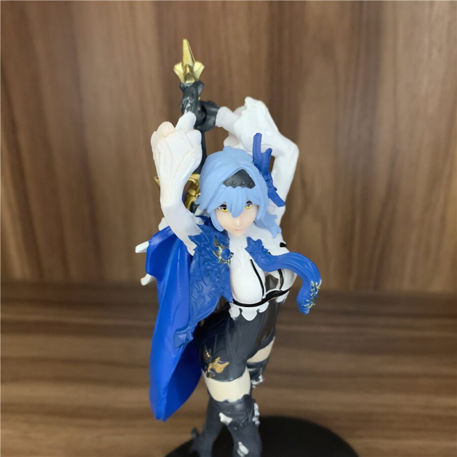 Handcrafted, 3D printed resin Eula figure from Genshin Impact, standing 16cm (6.3 inches) tall. A must-have for any fan's collection.