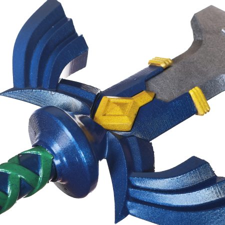 Master Sword and Shield replica prop from The Legend of Zelda by Blasters4Masters