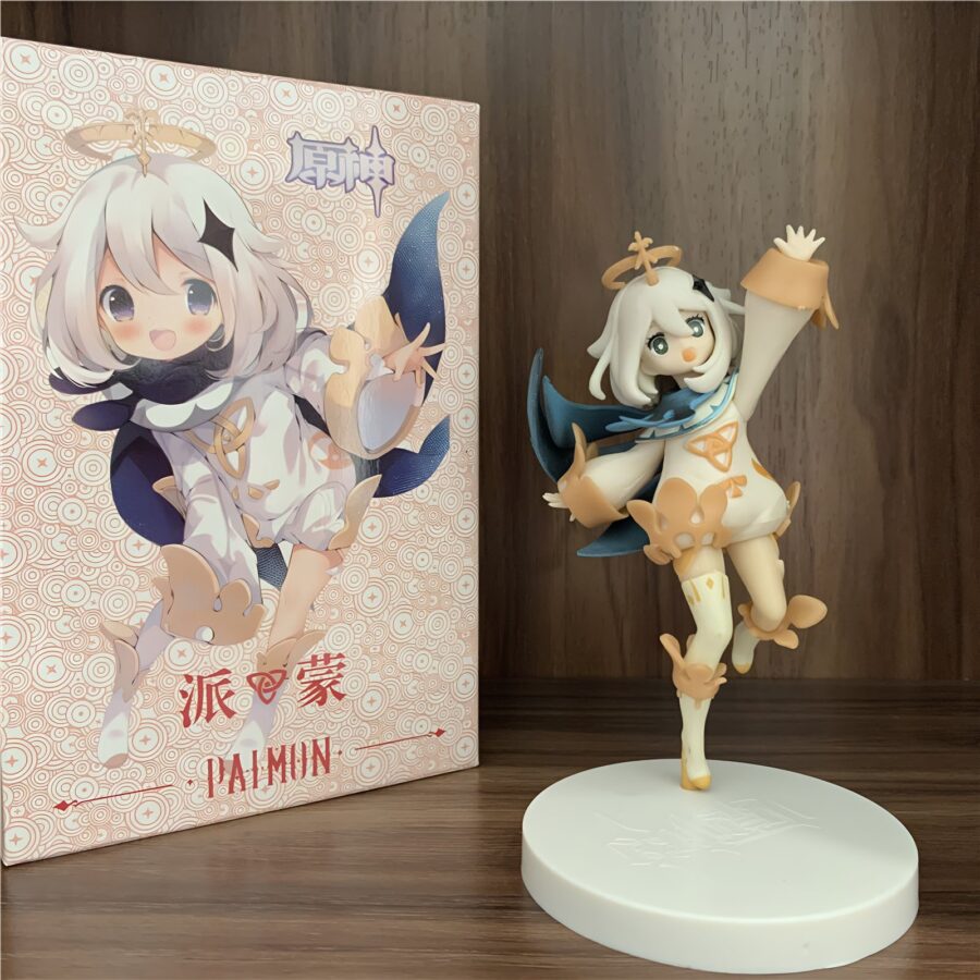 Paimon Figure Genshin Impact Jumping Pose 3D Printed Collectible