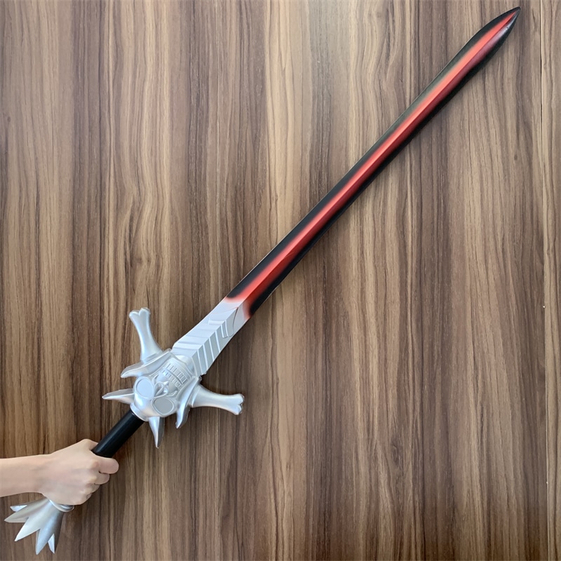 Impressive Rebellion Sword replica inspired by Devil May Cry, handcrafted from safe PU rubber, perfect for cosplay or gaming memorabilia collectors