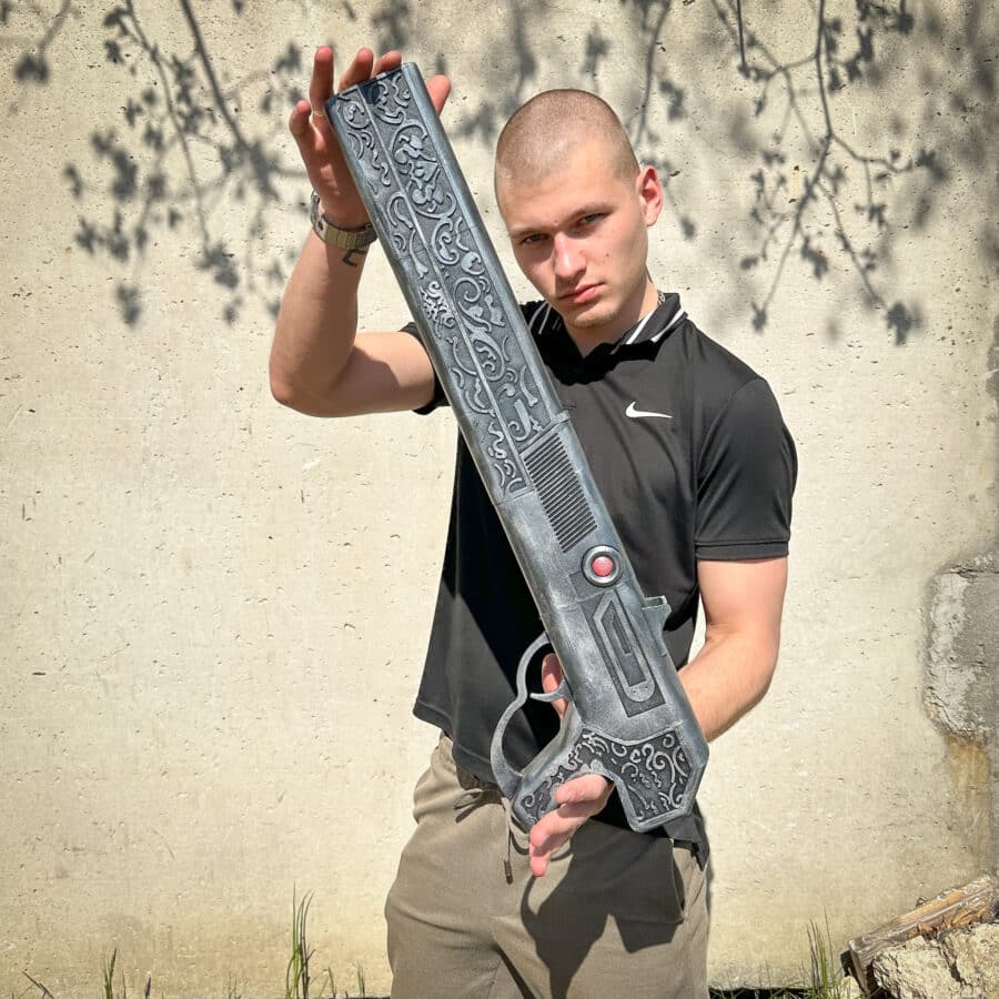 Handcrafted The Chaperone Shotgun Prop Replica inspired by Destiny 2