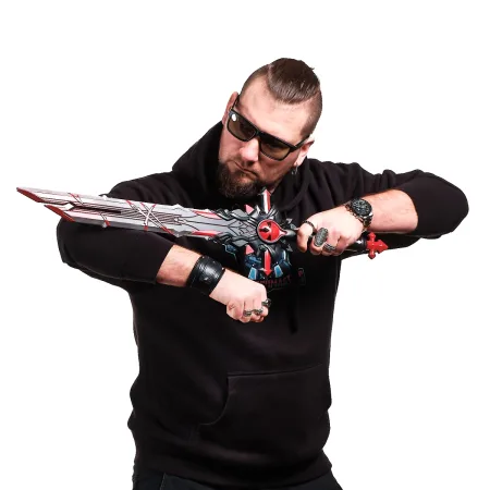 Wolfs Gravestone Sword Replica Prop From Genshin Impact By Blasters4Masters 3