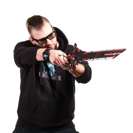 Wolfs Gravestone Sword Replica Prop From Genshin Impact By Blasters4Masters 4