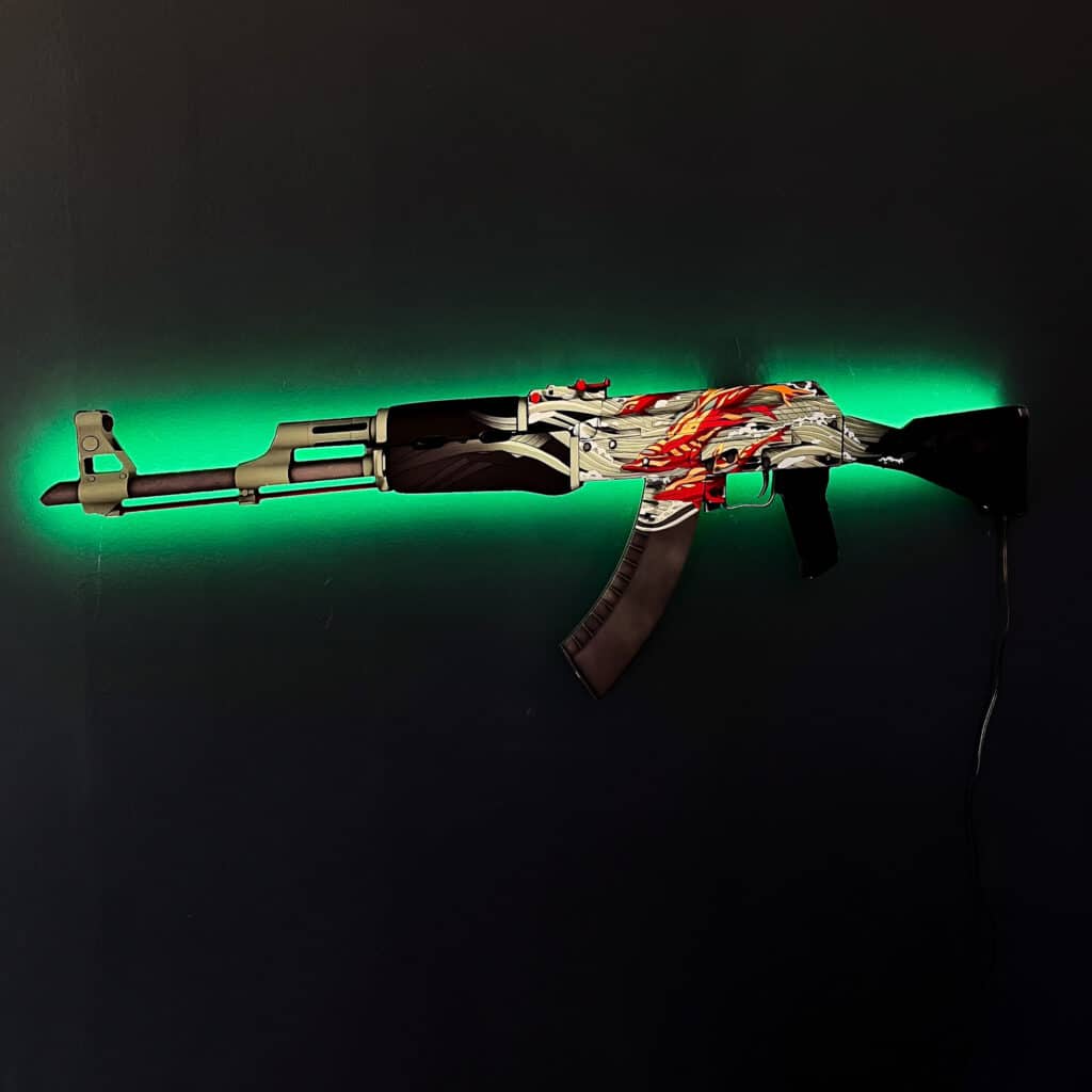 AK 47 Empress RGB Wall Art – CS GO - Blasters4Masters