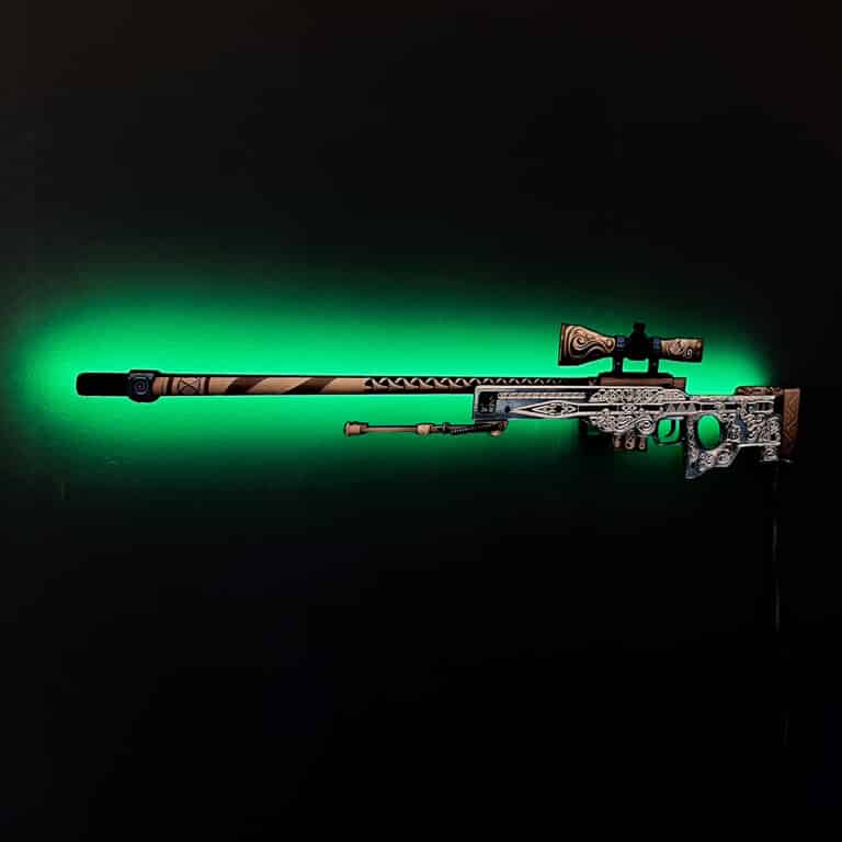 AWP Gungnir RGB Wall Art - CS GO - Blasters4Masters