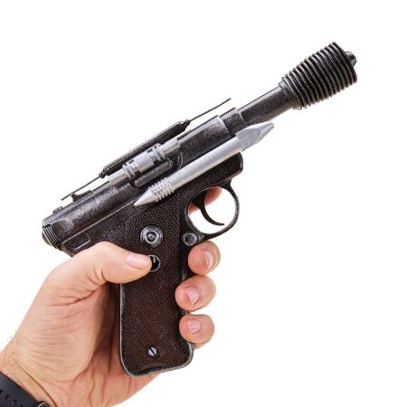DT-12 Heavy Blaster Pistol - Greedo Blaster replica prop from Star Wars by Blasters4Masters