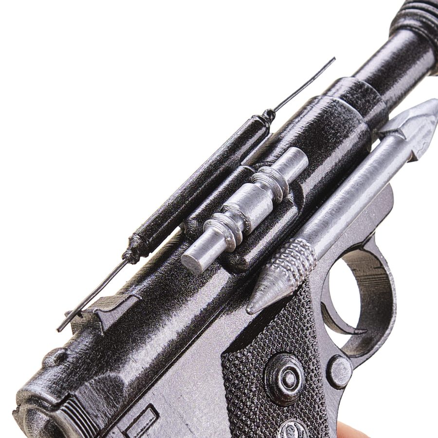 DT-12 Heavy Blaster Pistol - Greedo Blaster replica prop from Star Wars by Blasters4Masters
