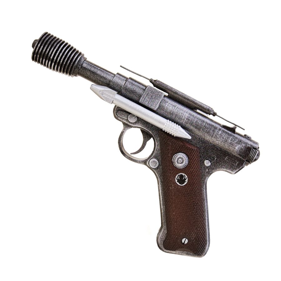 DT-12 Heavy Blaster Pistol - Greedo Blaster replica prop from Star Wars by Blasters4Masters