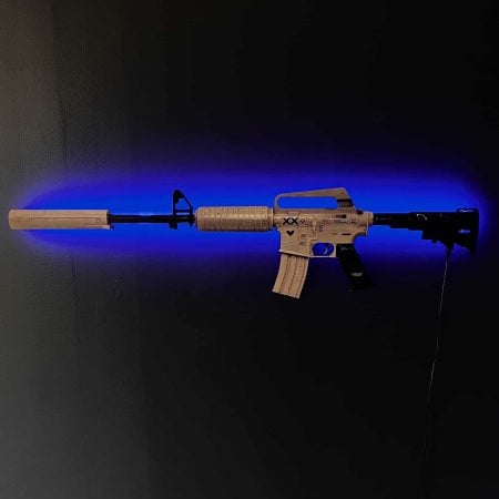 M4A1-S Printstream RGB Wall Art – CS GO