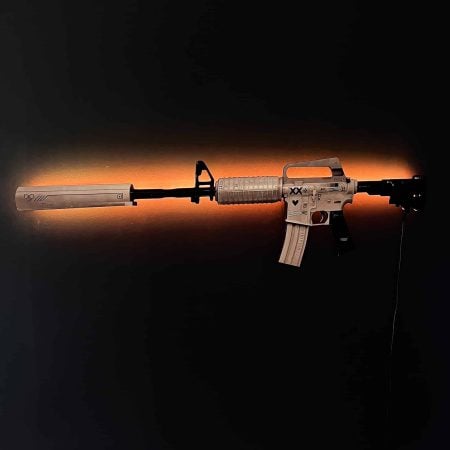 M4A1-S Printstream RGB Wall Art – CS GO