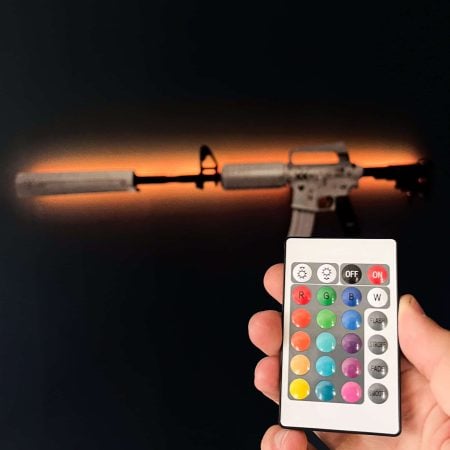 M4A1-S Printstream RGB Wall Art – CS GO