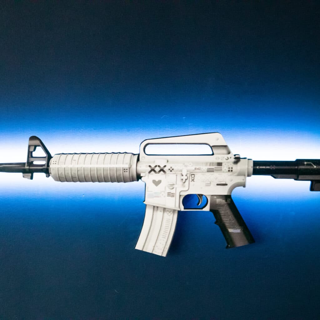 M4A1-S Printstream RGB Wall Art - CS GO - Blasters4Masters