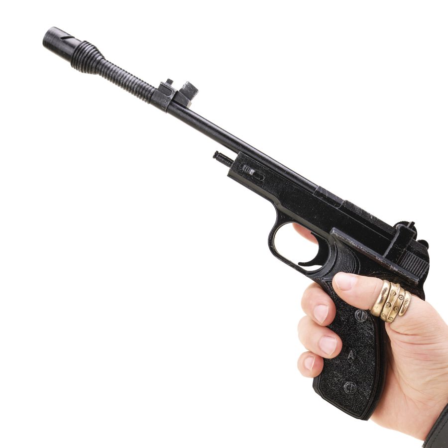 Princess Leia Blaster – the Defender Sporting Blaster Pistol replica prop from Star Wars by Blasters4Masters