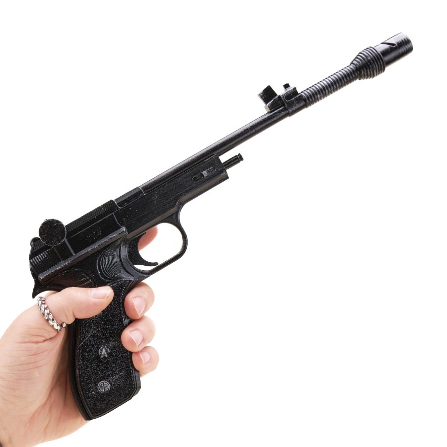 Princess Leia Blaster – the Defender Sporting Blaster Pistol replica prop from Star Wars by Blasters4Masters