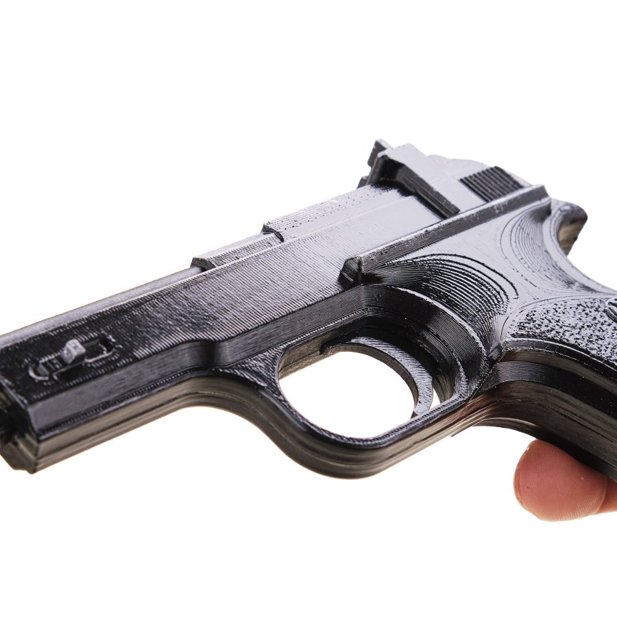 Princess Leia Blaster – the Defender Sporting Blaster Pistol replica prop from Star Wars by Blasters4Masters