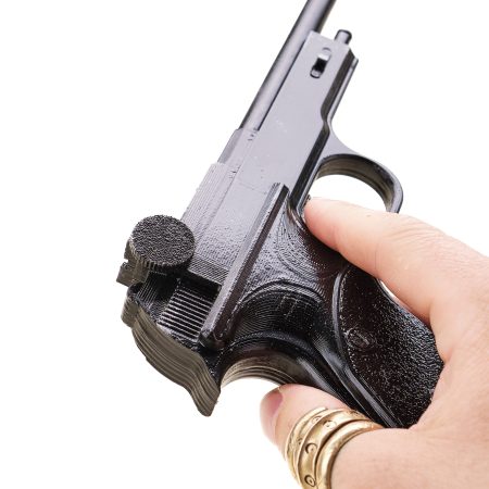 Princess Leia Blaster – the Defender Sporting Blaster Pistol replica prop from Star Wars by Blasters4Masters