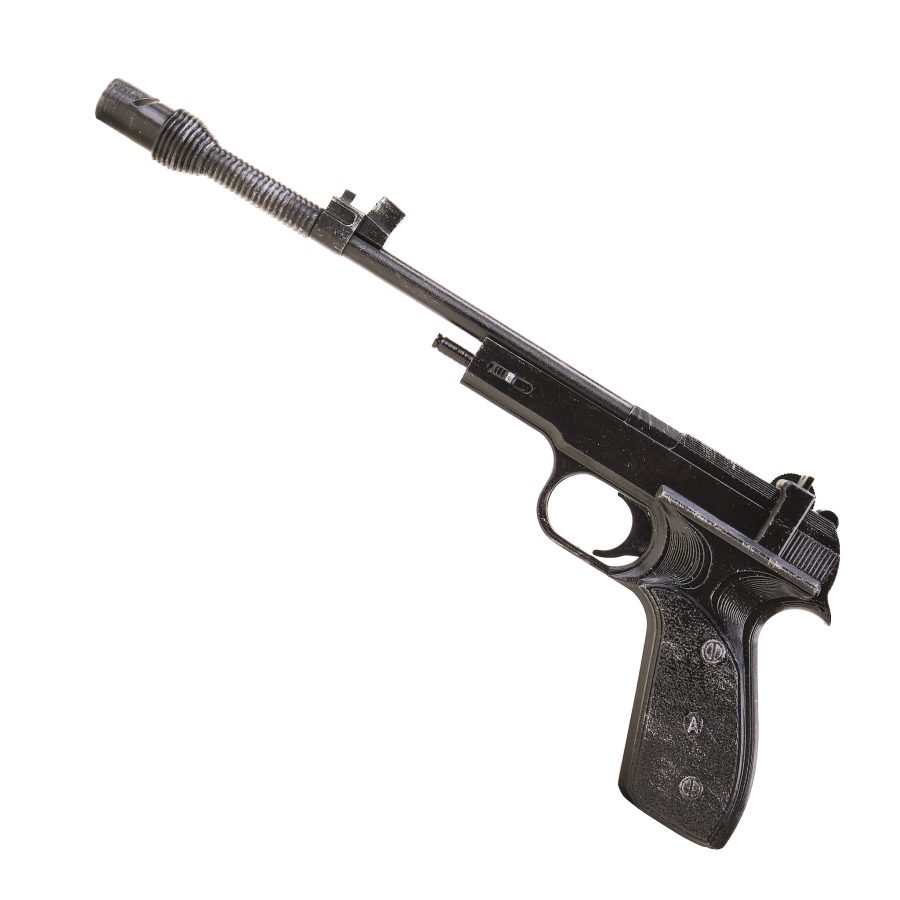 Princess Leia Blaster – the Defender Sporting Blaster Pistol replica prop from Star Wars by Blasters4Masters