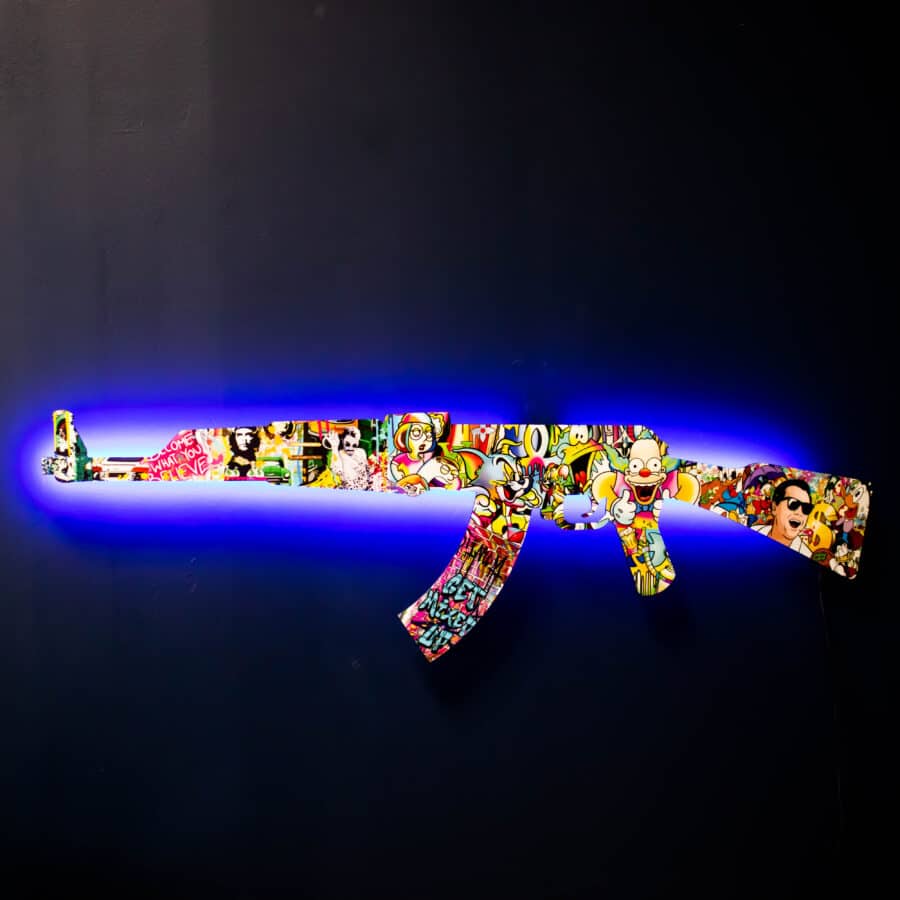 AK 47 Empress RGB Wall Art – CS GO - Blasters4Masters