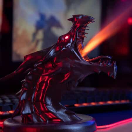 Handcrafted Smoky Dragon Diffuser Inspired by Skyrim's Alduin