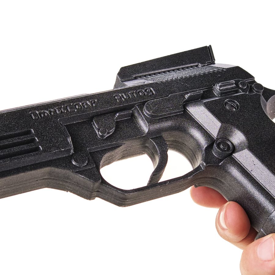 Auto 9 pistol replica prop from RoboCop by Blasters4Masters
