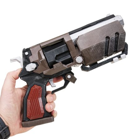 Bulldog Heavy revolver pistol replica prop from Deep Rock Galactic by Blasters4Masters