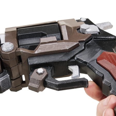 Bulldog Heavy revolver pistol replica prop from Deep Rock Galactic by Blasters4Masters