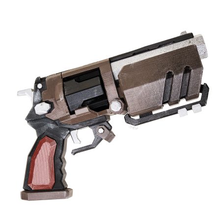 Bulldog Heavy revolver pistol replica prop from Deep Rock Galactic by Blasters4Masters