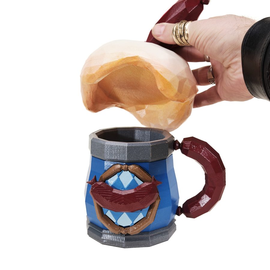 Burst Wurst Beer Mug replica prop from Deep Rock Galactic by Blasters4Masters