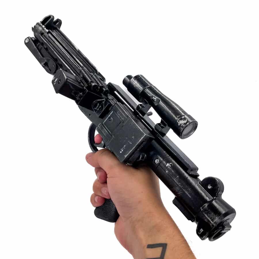 Hand-painted E-11 blaster rifle Star Wars replica prop