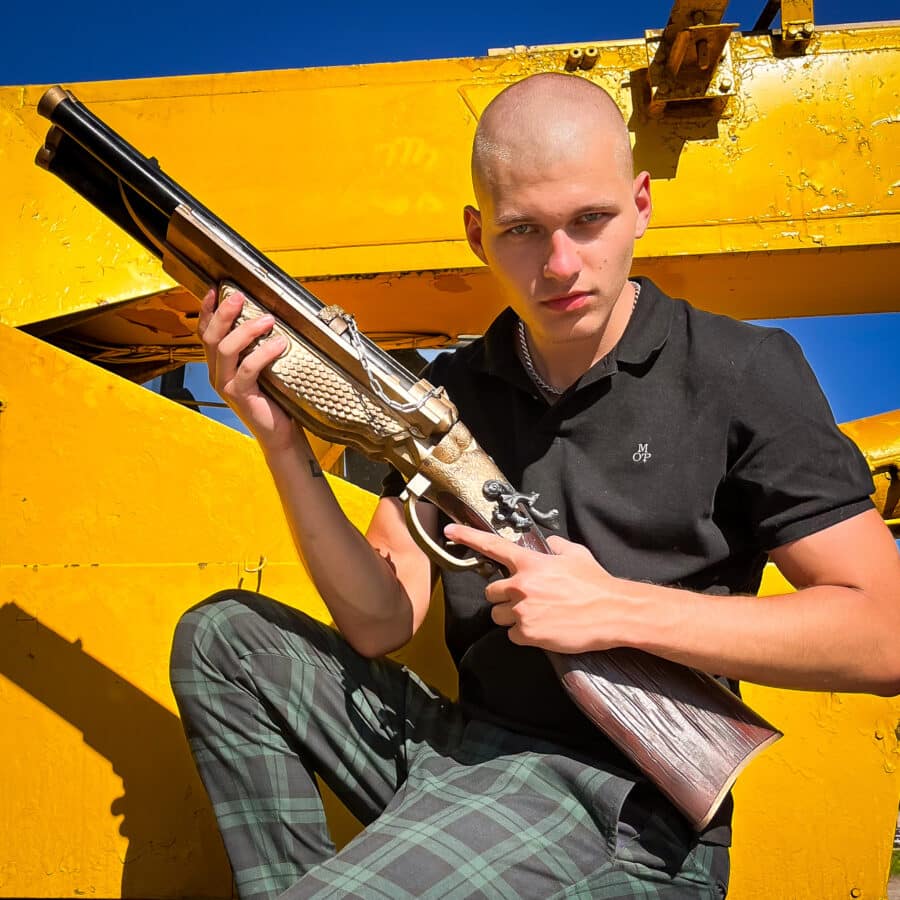 Large Blundergat shotgun prop replica - Call of Duty