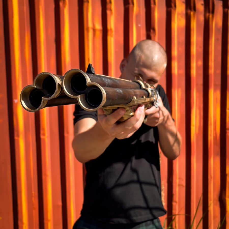 Large Blundergat shotgun prop replica - Call of Duty