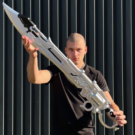 Lion Heart Gunbreaker Prop Replica Foam Sword Revolver from Final Fantasy by Blasters4Masters