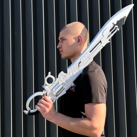 Lion Heart Gunbreaker Prop Replica Foam Sword Revolver from Final Fantasy by Blasters4Masters