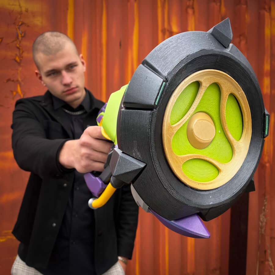 Lucio Sonic Amplifier prop replica Overwatch 2 by Blasters4Masters