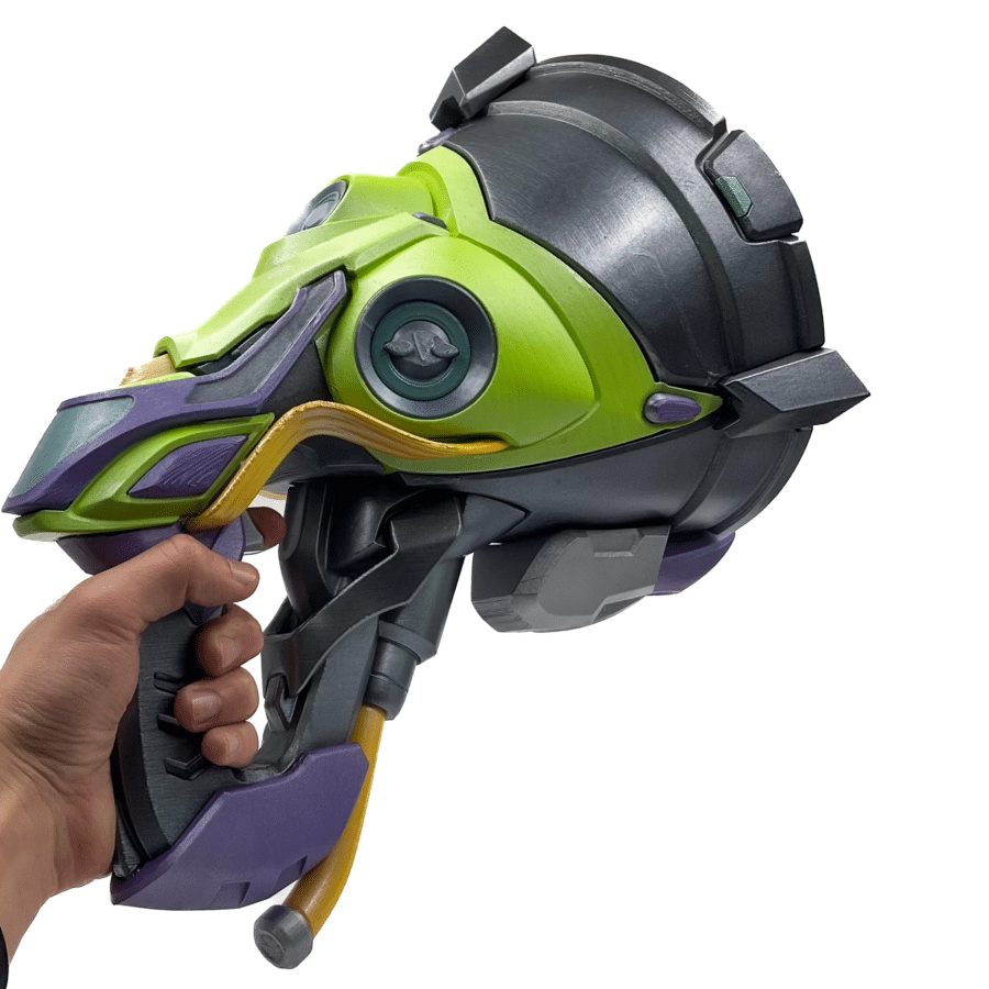 Lucio Sonic Amplifier prop replica Overwatch 2 by Blasters4Masters