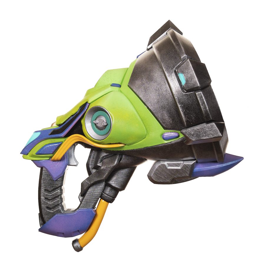 Lucio Sonic Amplifier replica prop from Overwatch 2 by Blasters4Masters