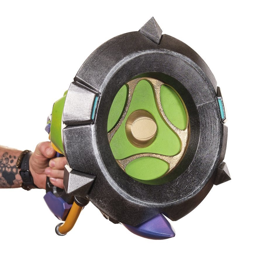 Lucio Sonic Amplifier replica prop from Overwatch 2 by Blasters4Masters