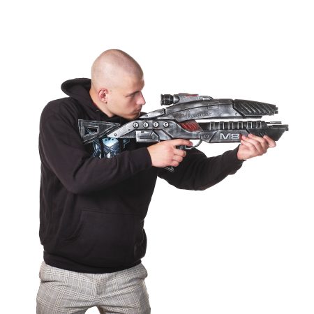 M-8 Avenger Gun prop replica from Mass Effect by Blasters4Masters