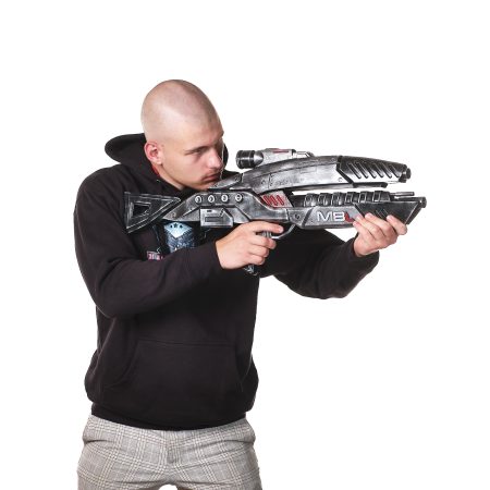 M-8 Avenger Gun prop replica from Mass Effect by Blasters4Masters