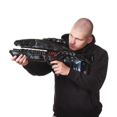 M-8 Avenger Gun prop replica from Mass Effect by Blasters4Masters