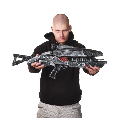 M-8 Avenger Gun prop replica from Mass Effect by Blasters4Masters