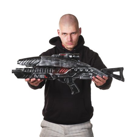 M-8 Avenger Gun prop replica from Mass Effect by Blasters4Masters
