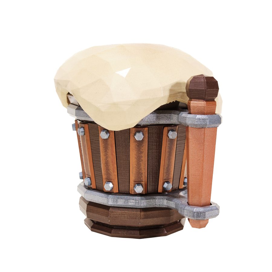 Malt Rockbearer Mug replica prop from Deep Rock Galactic by Blasters4Masters