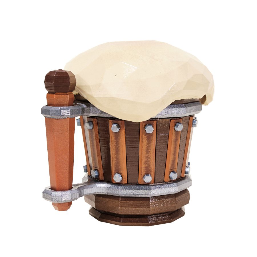 Malt Rockbearer Mug replica prop from Deep Rock Galactic by Blasters4Masters