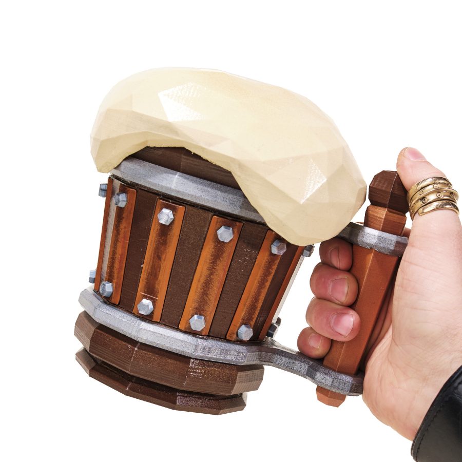 Malt Rockbearer Mug replica prop from Deep Rock Galactic by Blasters4Masters