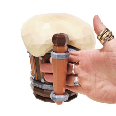 Malt Rockbearer Mug replica prop from Deep Rock Galactic by Blasters4Masters