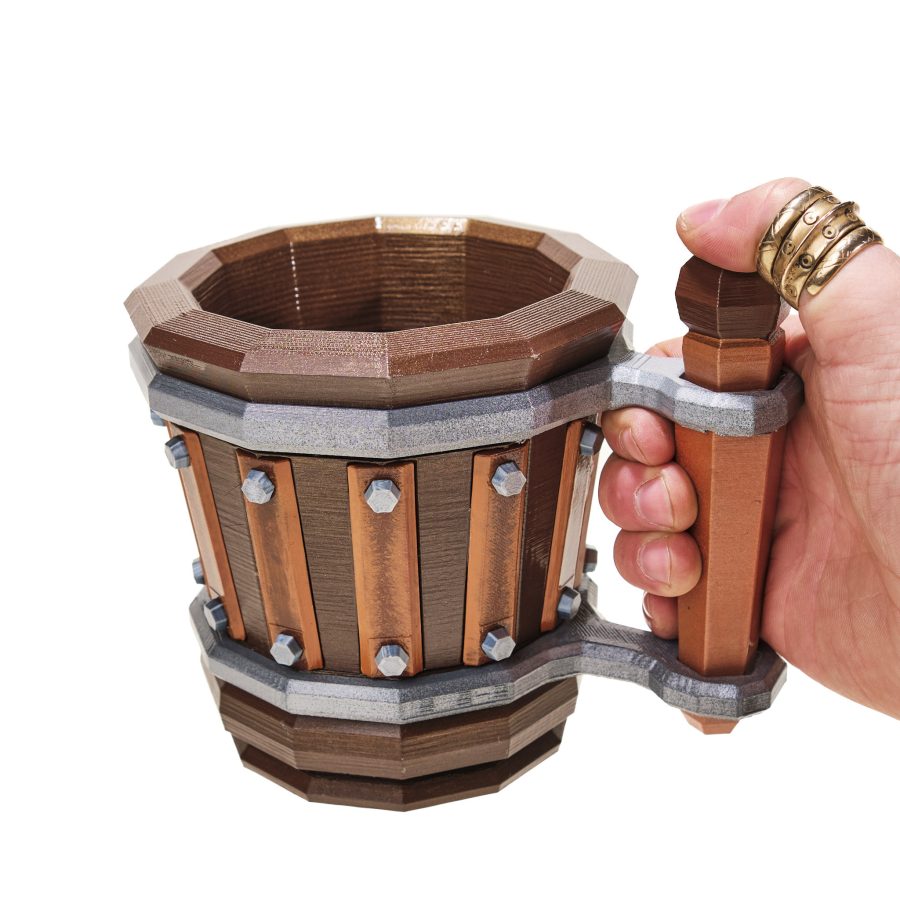 Malt Rockbearer Mug replica prop from Deep Rock Galactic by Blasters4Masters