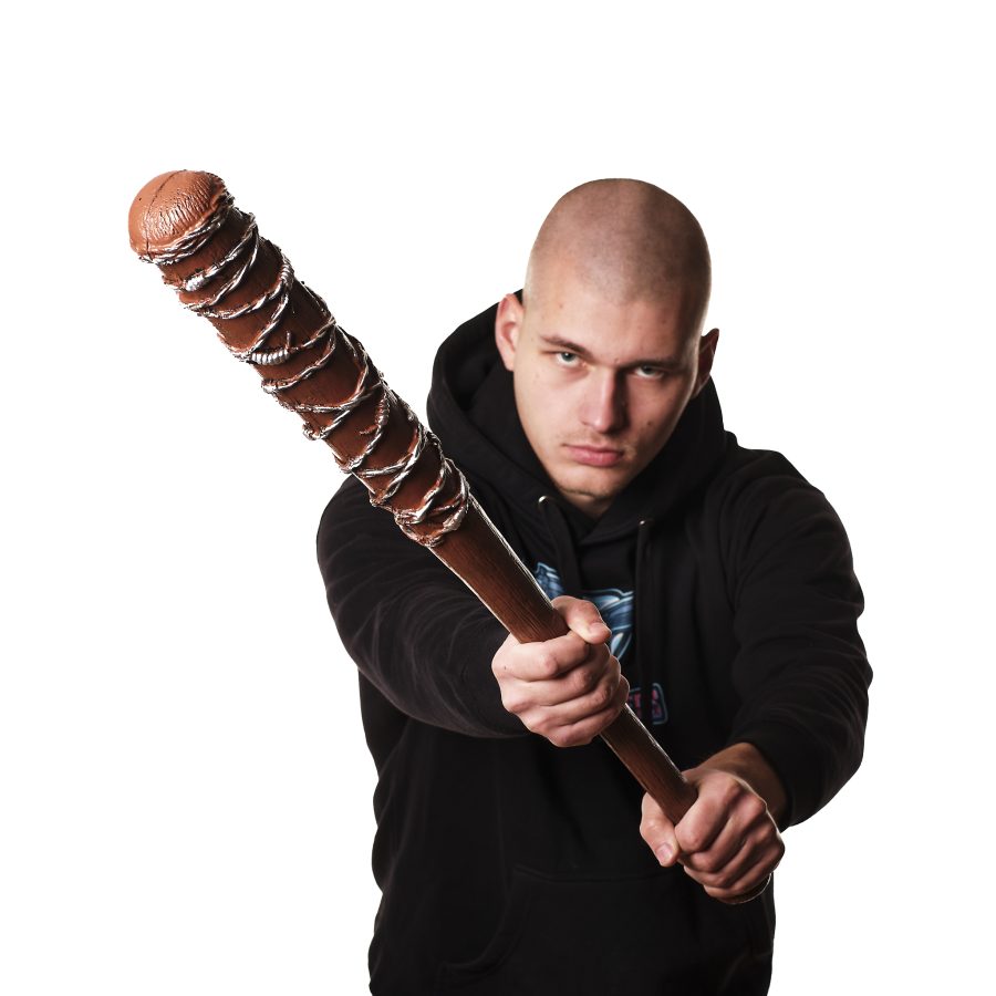 Negan’s Baseball Bat Lucille replica prop from The Walking Dead by Blasters4Masters