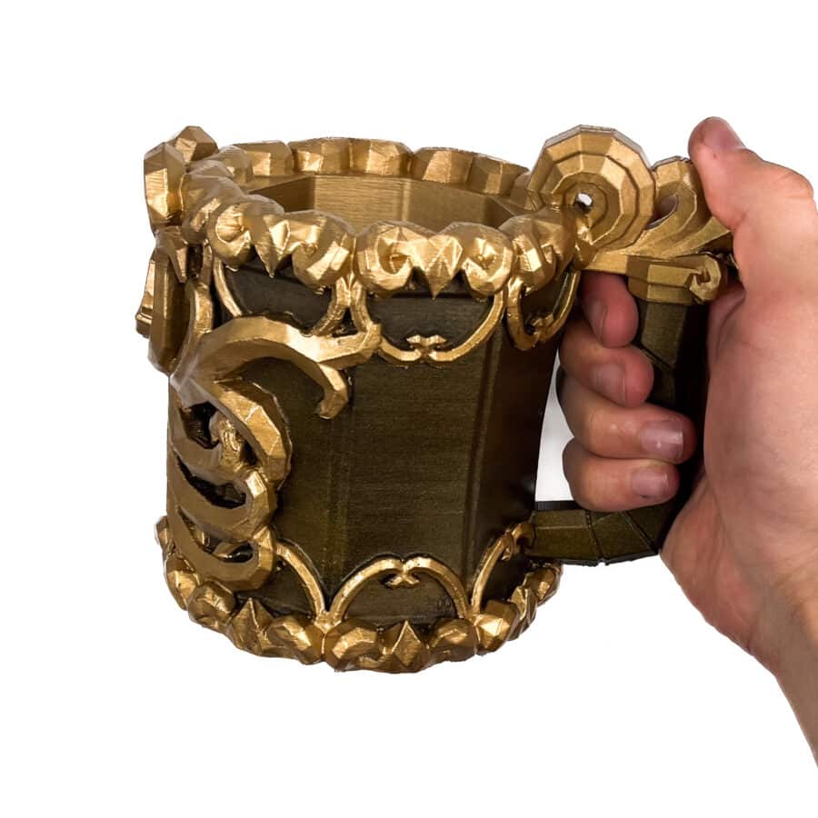 Oily Oaf Brew Supporter Edition Mug Deep Rock Galactic Replica Prop